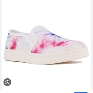 New in‎ Box Girls Sugar Rita Slip On Canvas Tie Dye Sneakers Summer